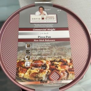 David Burke commercial bakeware 14” non stick pizza pan